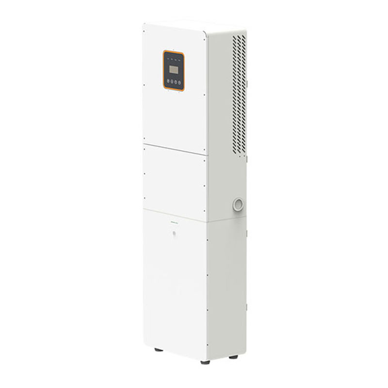 TOPAK 8KVA+10KWh垂直家用太阳能逆变器储能一体机锂离子电池